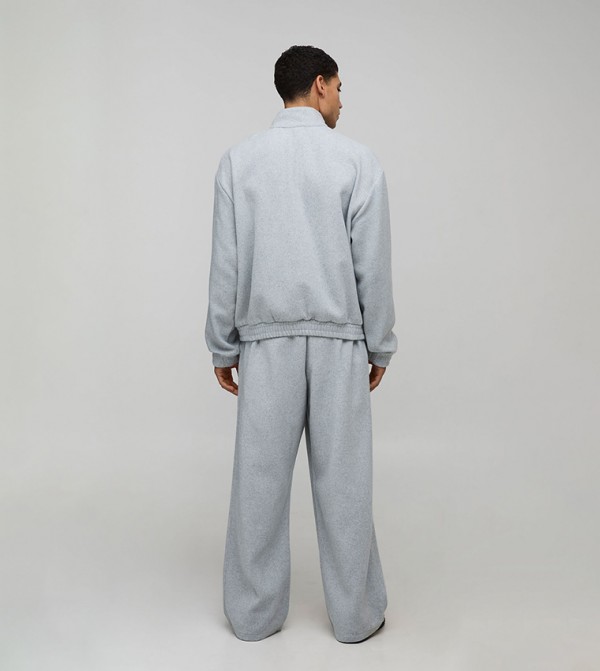 بوهو مان  ملابس - رمادي بلوزات