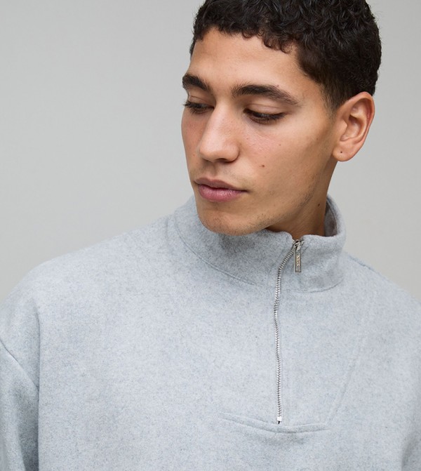 بوهو مان  ملابس - رمادي بلوزات