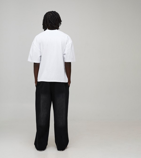 بوهو مان - أبيض Round Neck T-Shirts