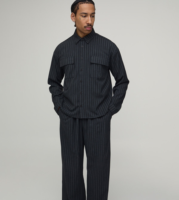 بوهو مان  أطقم ملابس - رمادي Co-Ord Set