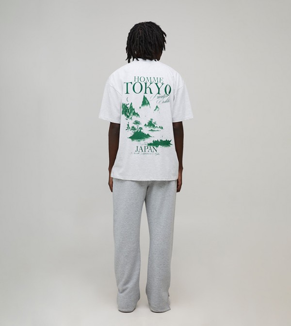 boohooMAN  - Grey Round Neck T-Shirts