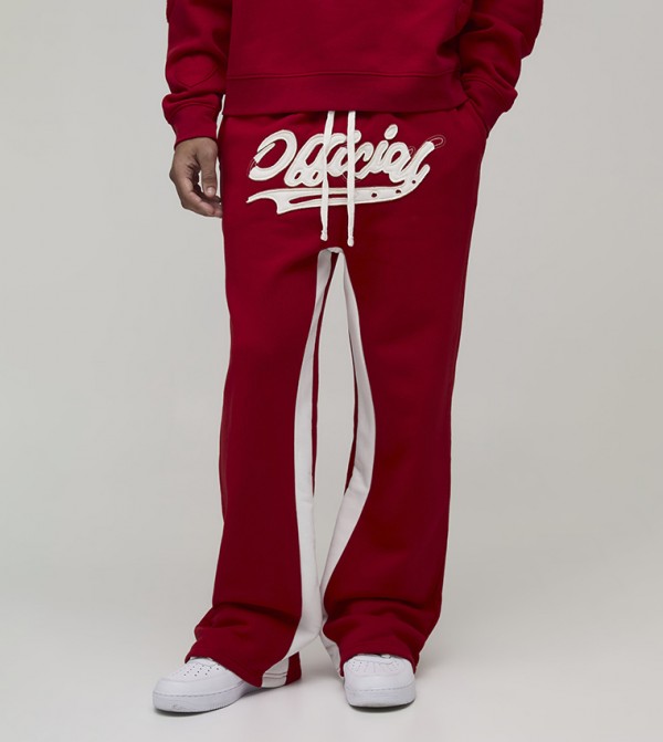 boohooMAN  - Red Joggers