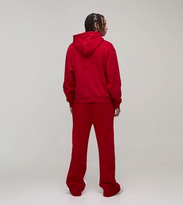 boohooMAN  - Red Joggers