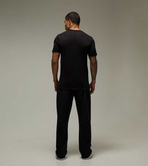 بوهو مان ملابس رياضة - أسود T-Shirts & Vests