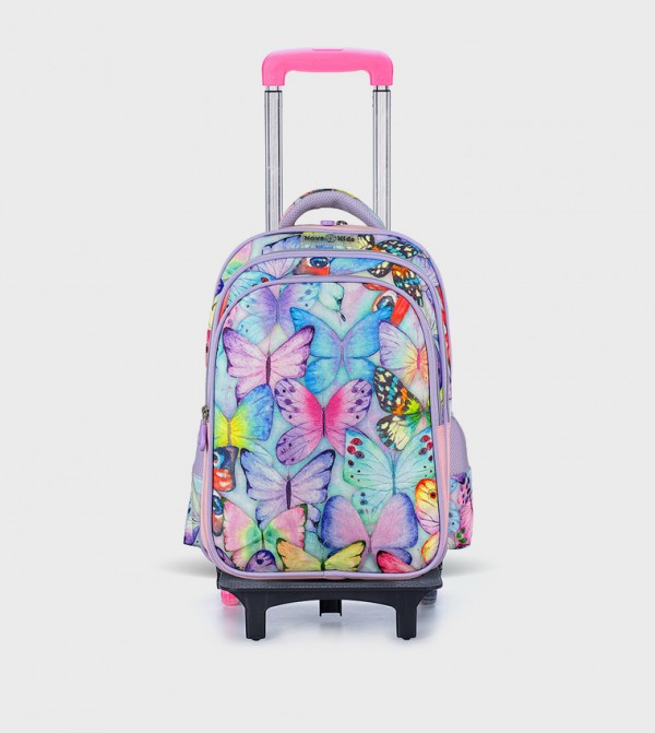 Nova Kids Nova Kids - Purple Trolley Backpack Set