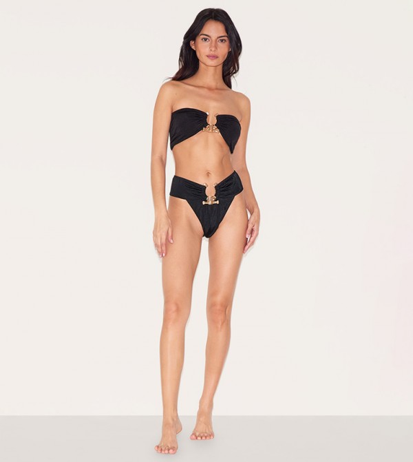 بريتي ليتل ثينغ ملابس - أسود Bikini Tops