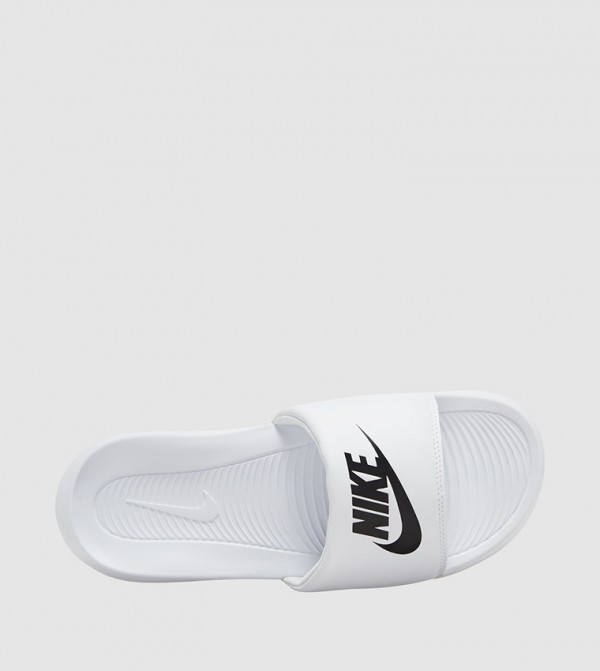 Nike  Flip flops and Slides - White Slides