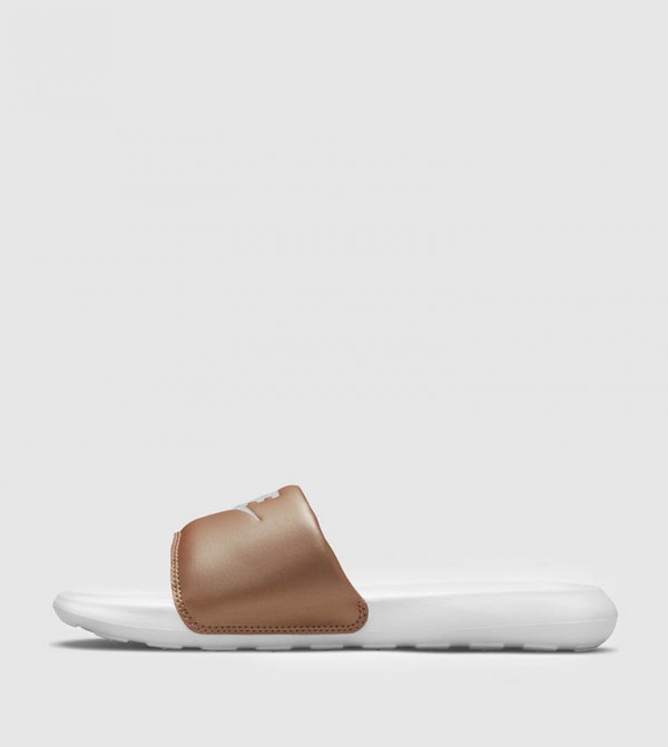 Nike  - White Slides