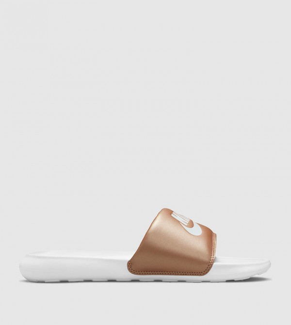Nike  - White Slides