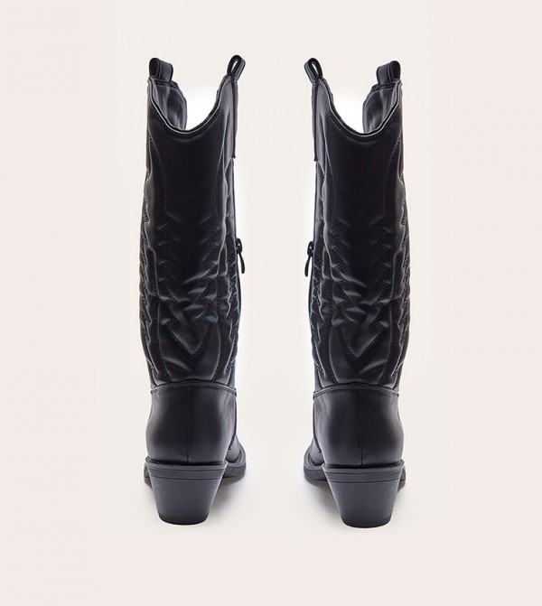 PrettyLittleThing  - Black Knee length Boots
