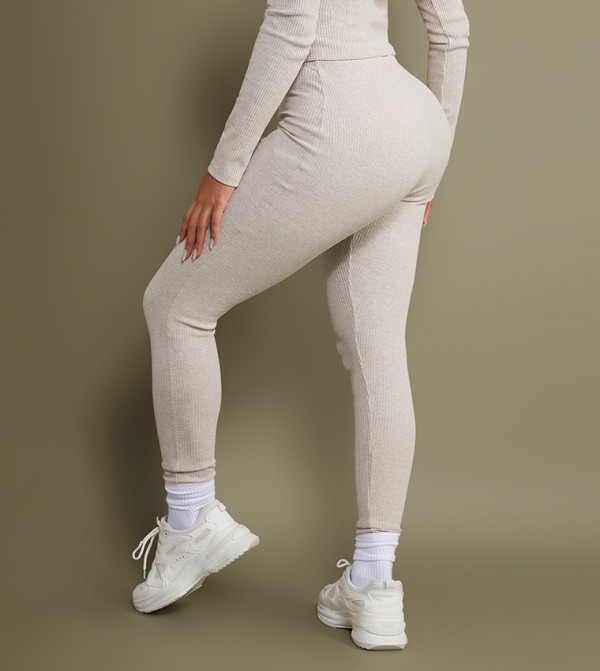 PrettyLittleThing leggings - White leggings