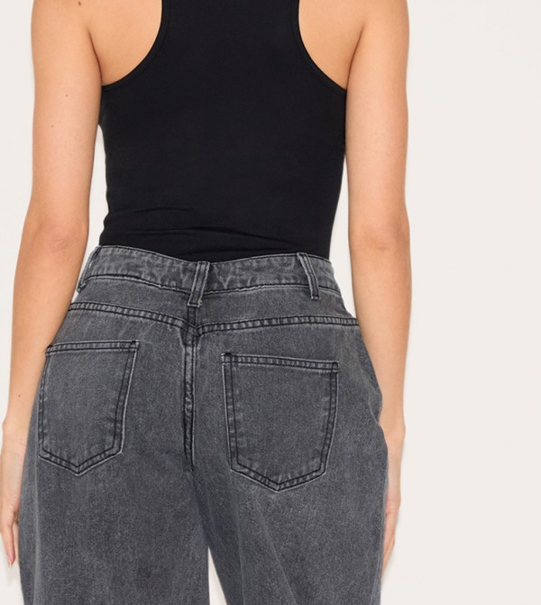 PrettyLittleThing PrettyLittleThing - Grey Boyfriend jeans