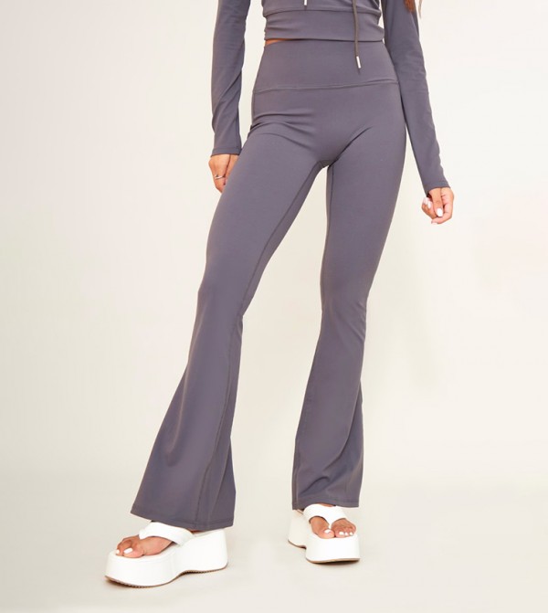 PrettyLittleThing  Sportswear - Dark Grey Track Pants & Joggers