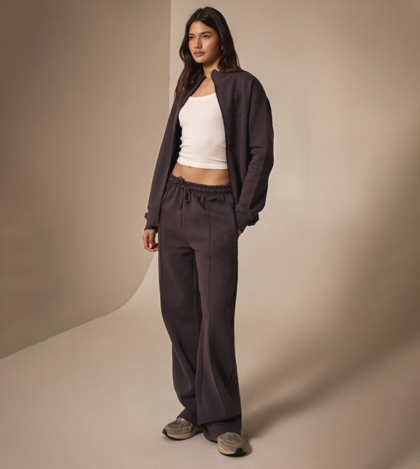 بريتي ليتل ثينغ  بناطيل وليقنز - رمادي داكن Sweatpants