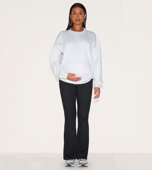 بريتي ليتل ثينغ ملابس حوامل - رمادي Tops & T-shirts