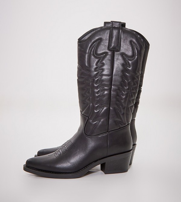 PrettyLittleThing  - Black Knee length Boots