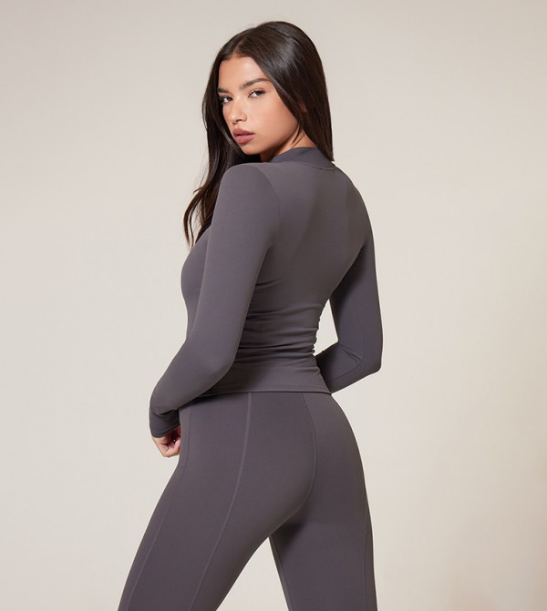 PrettyLittleThing PrettyLittleThing - Dark Grey Casual Jackets