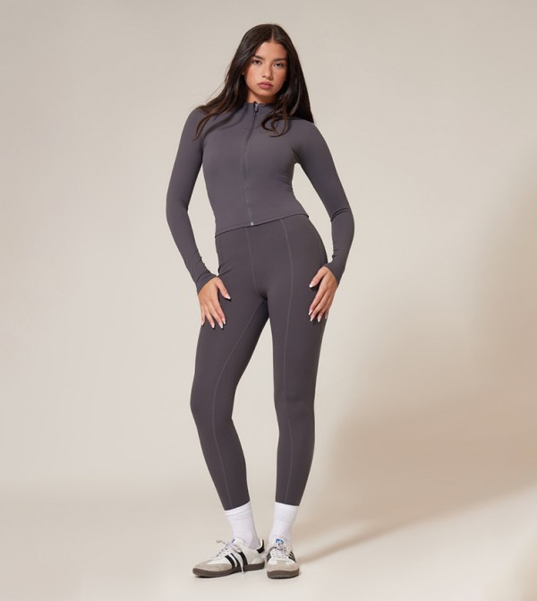 PrettyLittleThing PrettyLittleThing - Dark Grey Casual Jackets