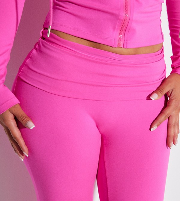 PrettyLittleThing  - Pink Casual Pants