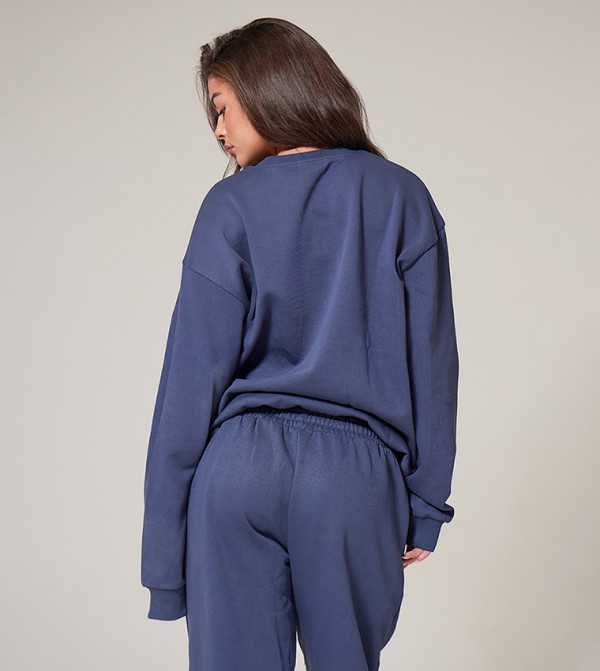 بريتي ليتل ثينغ بيرتي ليتل ثينغ - كحلي Cropped Tops