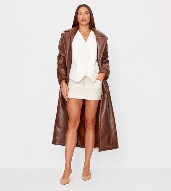PrettyLittleThing PrettyLittleThing - Cream Waistcoats