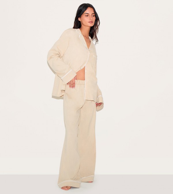 بريتي ليتل ثينغ بيرتي ليتل ثينغ - رملي  Pyjama Set