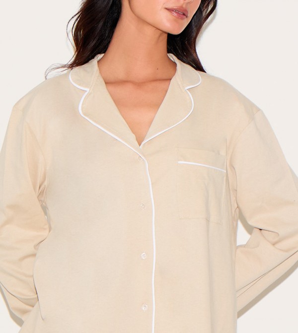 بريتي ليتل ثينغ بيرتي ليتل ثينغ - رملي  Pyjama Set