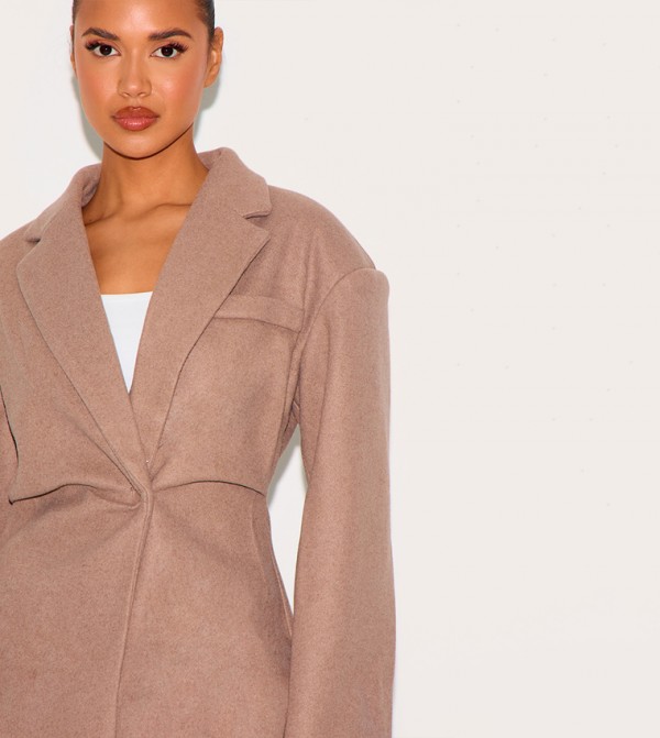 PrettyLittleThing  - Brown Blazers