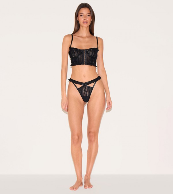 PrettyLittleThing  Lingerie - Black Lingerie Sets