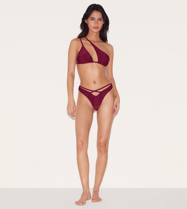 بريتي ليتل ثينغ  ملابس سباحة - بورغندي Bikini Tops