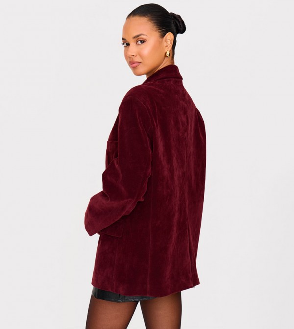 PrettyLittleThing PrettyLittleThing - Burgundy Blazers