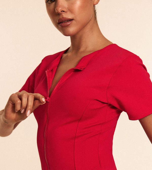PrettyLittleThing  Swimsuit - Red Swimsuit