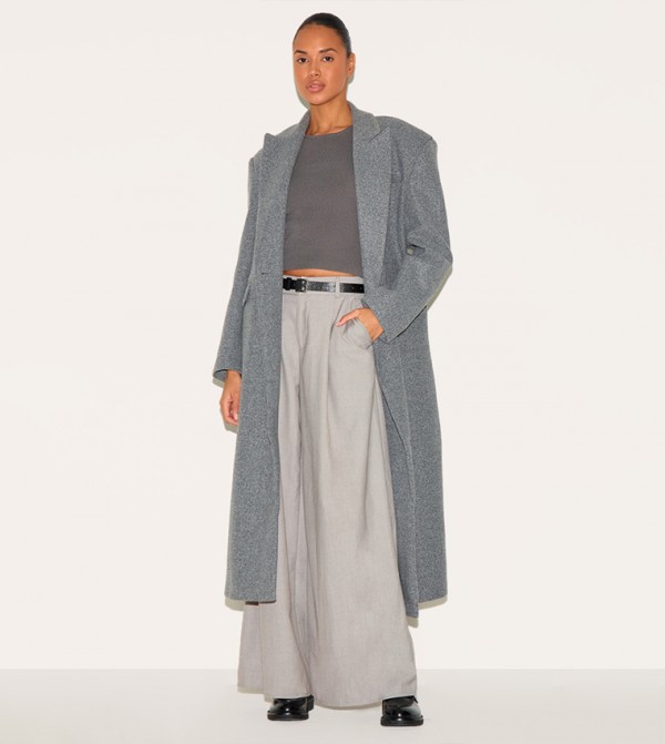PrettyLittleThing PrettyLittleThing - Grey Casual Pants