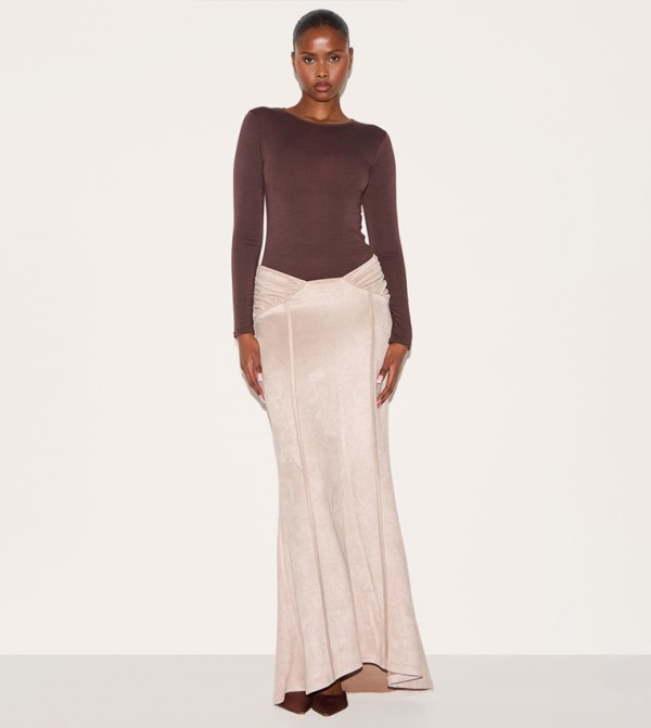 PrettyLittleThing  - STONE Maxi Skirts