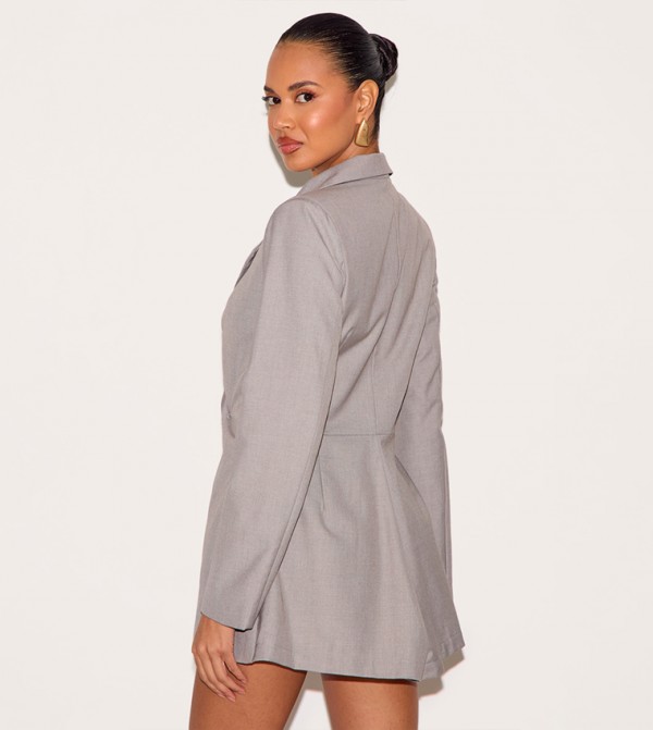 PrettyLittleThing  Playsuits - LIGHT GREY Playsuits