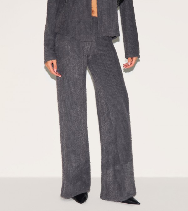 بريتي ليتل ثينغ  بناطيل وليقنز - رمادي داكن بنطال كاجوال