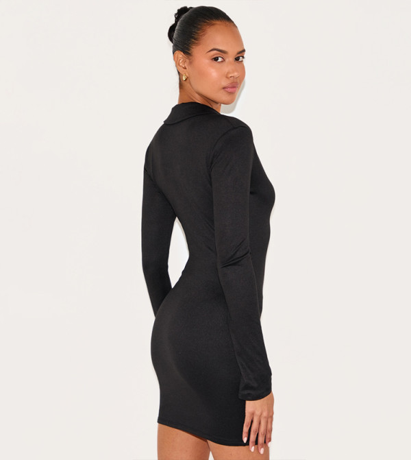 PrettyLittleThing PrettyLittleThing - Black Casual Dresses