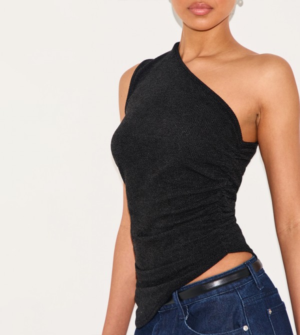 PrettyLittleThing PrettyLittleThing - Black Sleeveless Tops