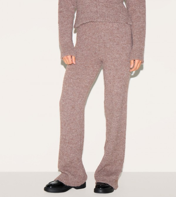 بريتي ليتل ثينغ  - بني داكن بنطال كاجوال