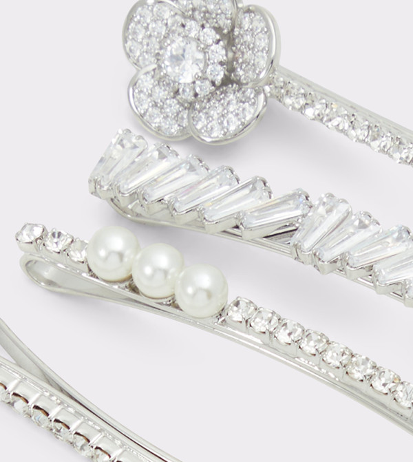 Aldo Accessories  Hair Accessories - Silver Hair Clips