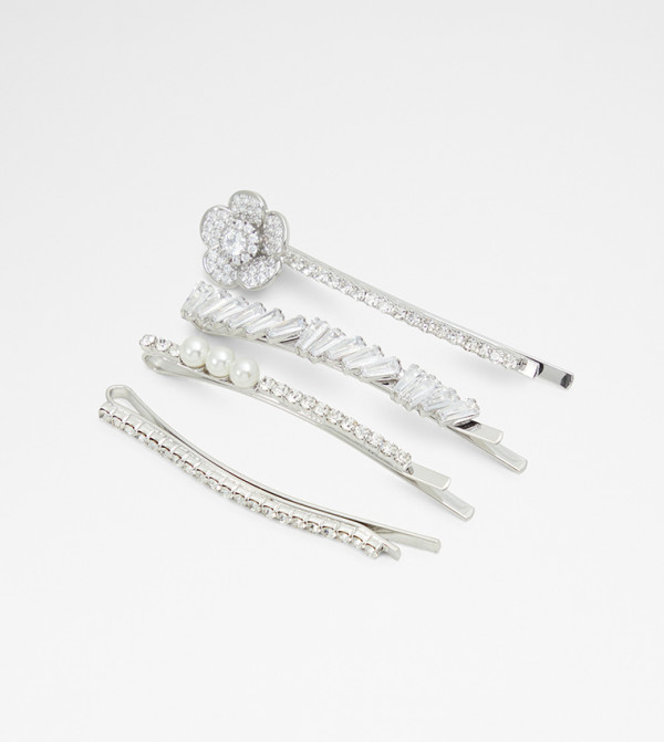 Aldo Accessories  Hair Accessories - Silver Hair Clips