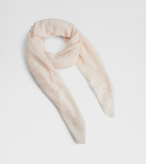 Aldo Accessories  Scarves - Cream Silk Scarves