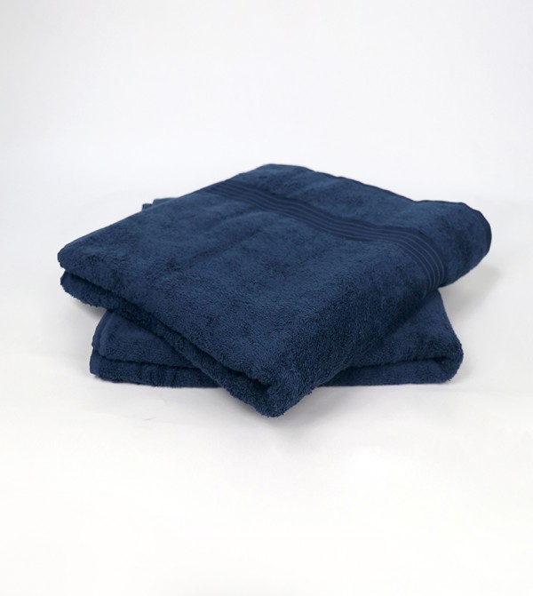 Cotton Home home - Blue Bathrobe & Towels