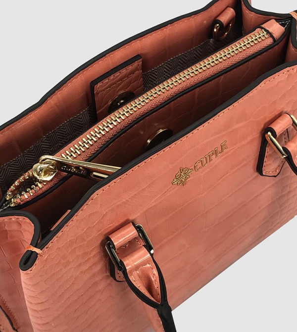 كابلي كابلي - لون مرجاني  Satchel Bags