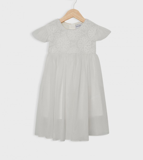 BABIES & MORE  Dresses - Off White Casual Dress
