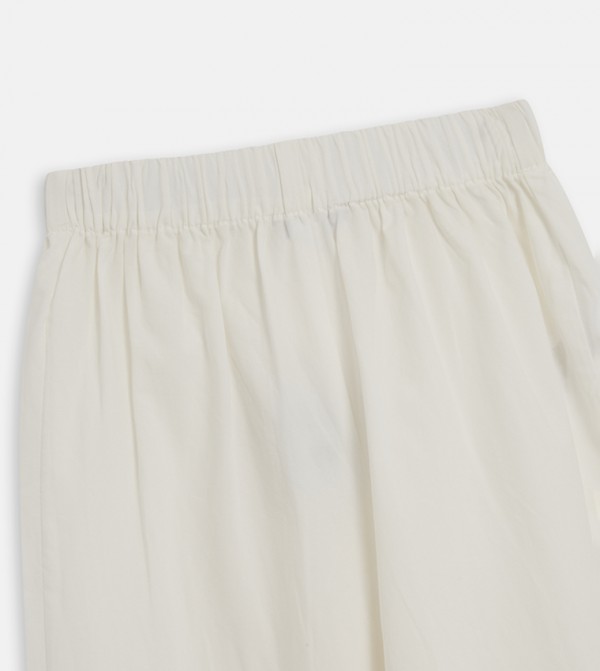 BABIES & MORE BABIES & MORE - Off White Trousers & Pants