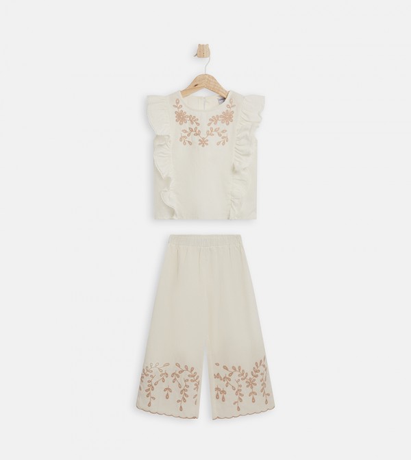 BABIES & MORE  Tops & Pants - Cream Tops & Pants