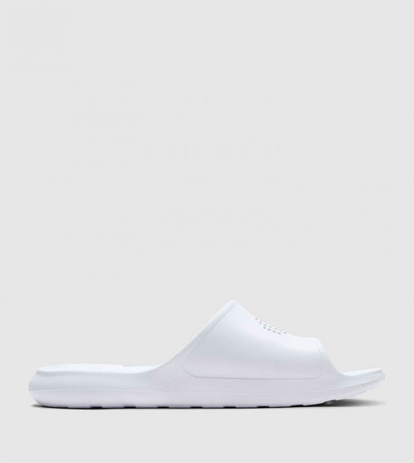 Nike  - White Slides