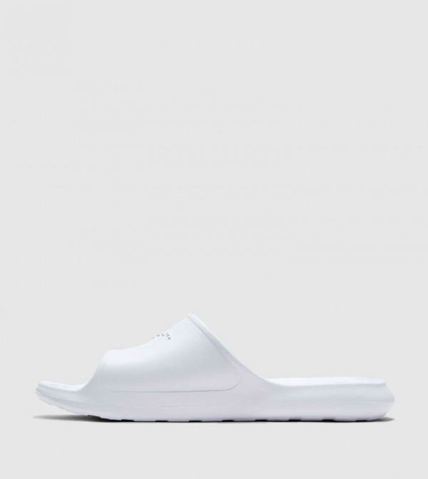 Nike  - White Slides
