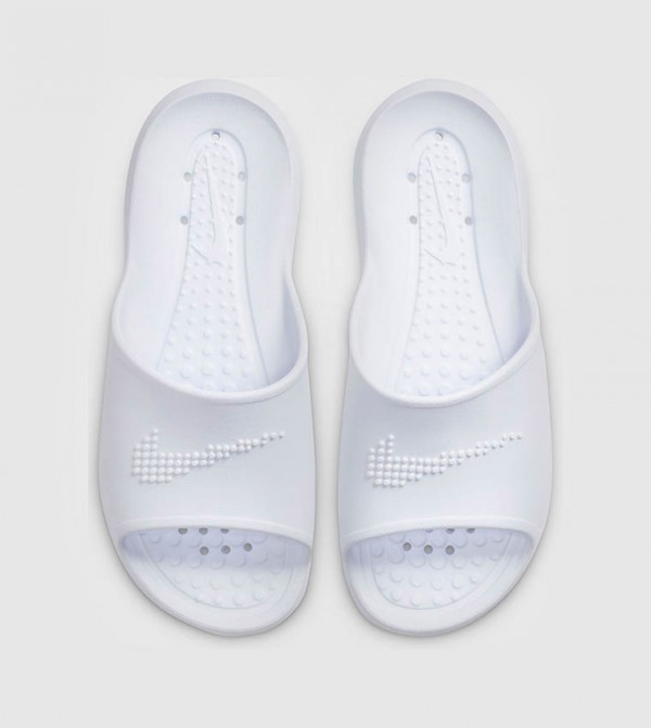 Nike  - White Slides